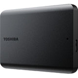 Toshiba canvio basics 2022 2 tb externe harde schijf (zwart, micro-usb-b 3.2 gen 1 (5 gbit s))
