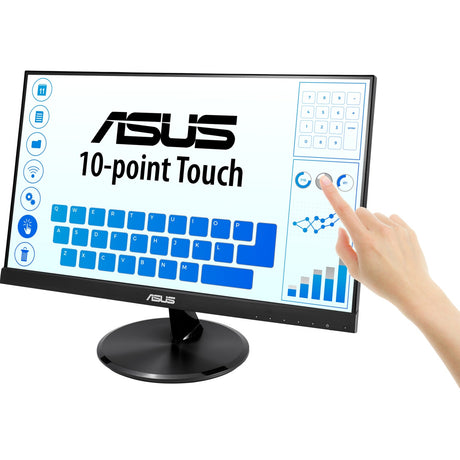 Asus vt229h touch monitor 21.5 (zwart, 1x hdmi, 1x vga, 1x usb-a)