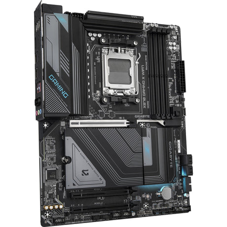 Gigabyte x870 gaming x wifi7 socket am5 moederbord (zwart grijs, raid, 2.5gb-lan, wi-fi 7, bt, sound, atx)