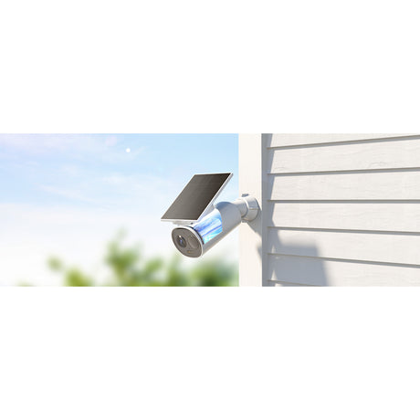 Imou cell 3c all-in-one - 2k draadloze beveiligingscamera voor buiten - inclusief ingebouwd zonnepaneel - volledig draadloos - bewaking voor buiten met nachtzicht in kleur - sirene - ip66 weerbestendig - grote 5000mah batterijcapaciteit