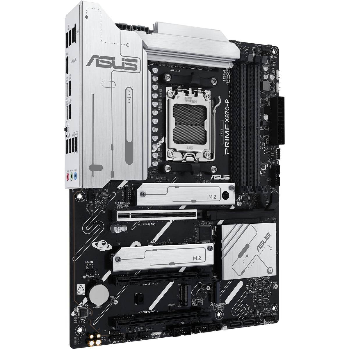 Asus prime x870-p socket am5 moederbord (2,5gb-lan, sound, atx)
