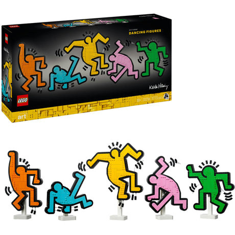 Lego ® art keith haring dansende figuren - 31216