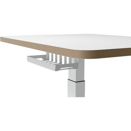 Leitz ergo zit sta bureau elektrisch - verstelbaar in hoogte - klein bureau - met geheugenfunctie - 80 x 60 cm - wit