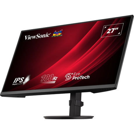 Viewsonic va2708-hdj 27 monitor (zwart, 1x displayport, 1x hdmi, 1x vga)
