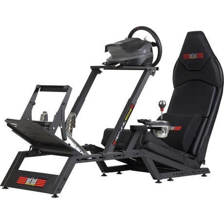 Next level racing f-gt formula and gt simulator cockpit racing simulator (zwart (mat))