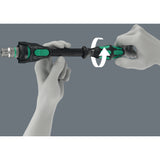 Wera 8000 c black edition zyklop speed ratel met 1 2 aandrijving (zwart groen)