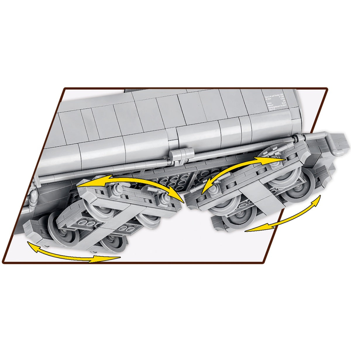 Cobi kriegslokomotive baureihe 52 constructiespeelgoed (schaal 1:35)