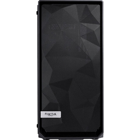 Fractal design meshify c midi tower behuizing (zwart | 2x usb-a | tempered glass)