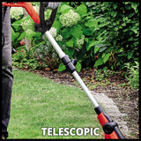 Einhell elektrische grastrimmer gc-et 4530 set - 450 w - maaidiameter: 30 cm - telescopische steel - motorkop -90° en +90° verstelbaar - incl. 3x draadspoelen