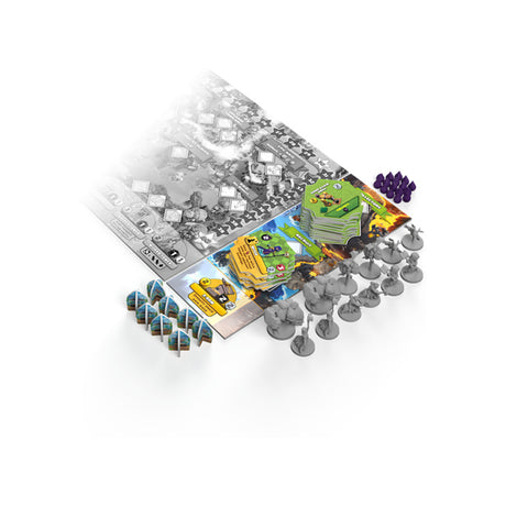 Asmodee clash of clans: the epic raid - dark elixir expansion bordspel (engels, 2 - 4 spelers, 45 - 90 minuten, vanaf 12 jaar, uitbreiding)