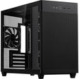 Asus prime ap201 mini tower behuizing (zwart | 2x usb-a | 1x usb-c | tempered glass)