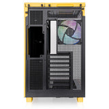 Thermaltake view 380 xl tg argb bumblebee midi tower behuizing (donkergeel | 2x usb-a | 1x usb-c | rgb | window)