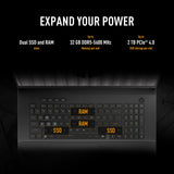 Asus tuf gaming a18 fa808um-s8132w 18 gaming laptop (zwart grijs | r7 260 | rtx 5060 | 16 gb | 512 gb ssd)