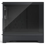 Fractal design pop 2 air midi tower behuizing (zwart | 1x usb-a | 1x usb-c | tempered glass)