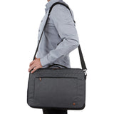 Case logic era 15.6 hybrid briefcase eracv-116-obsidian laptoptas (donkergrijs)