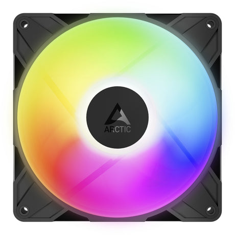 Arctic p14 pro reverse a-rgb case fans (zwart, 3 stuks, 140 x 140 x 30 mm, pwm, 3 stuks)