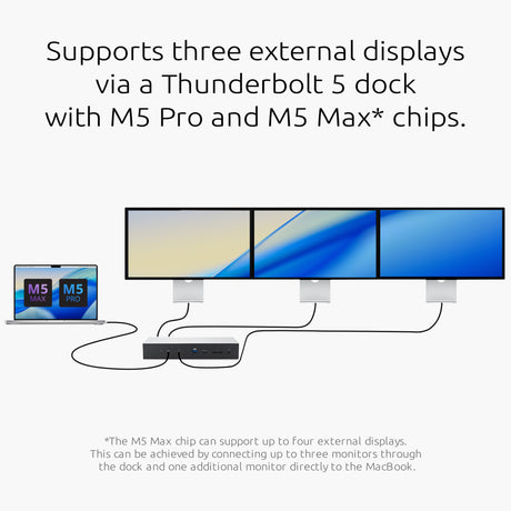 Kensington sd5000t5 eq thunderbolt 5 triple 4k-dockingstation (grijs, met 140 w stroomvoorziening)