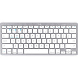 Trust wireless bluetooth keyboard (grijs, us lay-out (qwerty), scissor switches, 85%, bluetooth 4.0)