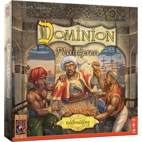 999games 999 games dominion: plunderen kaartspel (nederlands, uitbreiding, 2 - 4 spelers, 30 minuten, vanaf 14 jaar)