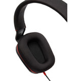 Powera bedrade stereoheadset voor nintendo switch 2 over-ear gaming headset (zwart rood, nintendo switch 2, nintendo switch – oled model, nintendo switch, nintendo switch lite)