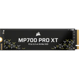 Corsair mp700 pro xt 2 tb ssd (zwart, pcie gen5 x4 nvme 2.0, m.2 2280, 3d tlc nand)