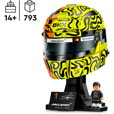 Lego editions mclaren mastercard f1 team helm van lando norris bouwpakket voor kinderen 43023