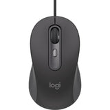 Logitech signature wired m520 mouse for business (zwart, 400 - 4000 dpi)