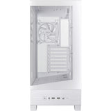 Asus a31 plus midi tower behuizing (wit | 2x usb-a | 2x usb-c | tempered glass)