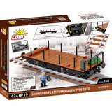 Cobi schwerer plattformwagen type ssys constructiespeelgoed (schaal 1:35)