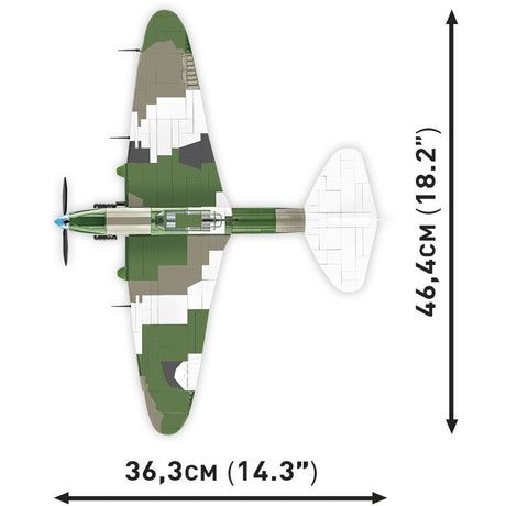 Cobi historical collection - ilyushin il-2 1943 constructiespeelgoed (schaal 1:32)