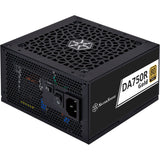 Silverstone da750r gold modulaire 750 watt voeding (zwart, 4x pcie)