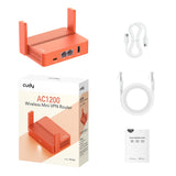 Cudy ac1200 wireless mini vpn router met usb mesh router ( mesh)