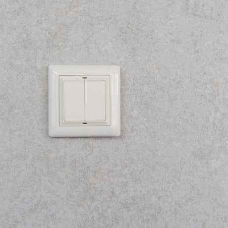 Shelly blu wall switch 4 + gira merten adapter schakelaar (wit, bluetooth 4.2)
