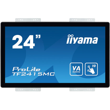 Iiyama prolite tf2415mc-b2 23.8 touchscreen monitor (zwart, 1x displayport, 1x hdmi, 1x vga)