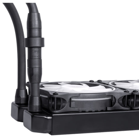 Alphacool eisbär pro aurora 360 waterkoeling (zwart)