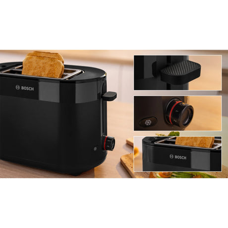 Bosch broodrooster mymoment (zwart)