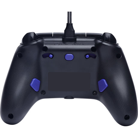 Powera advantage controller met kabel voor de xbox series x|s - fortnite: victory royale (donkerblauw, xbox series x|s, xbox one, pc)