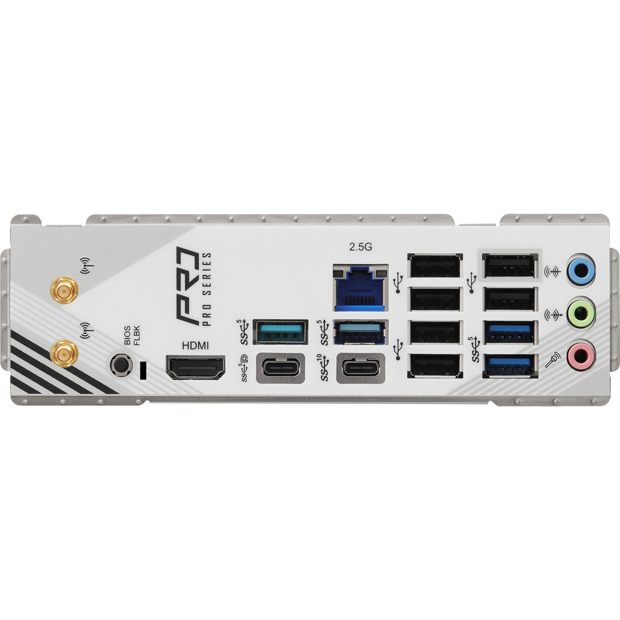 Asrock b850 pro rs wifi socket am5 moederbord (raid, 2,5gb-lan, wlan, bt, sound, atx)