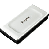 Kingston xs2000 portable 4 tb externe ssd (zilver zwart, sxs2000 2000g, usb-c 3.2 (20 gbit s))