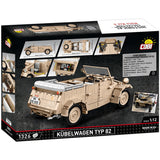 Cobi historical collection - kübelwagen personenkraftwagen typ 82 constructiespeelgoed (schaal 1:12)