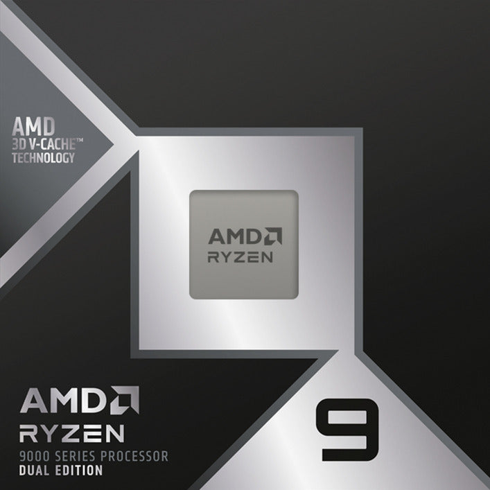 Amd ryzen 9 9950x3d2 dual edition, 4,3 ghz (5,6 ghz turbo boost) socket am5 processor (unlocked, boxed)