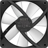 Nzxt f120 rgb core case fan (zwart, 120 x 120 x 26 mm, pwm, zonder controller)