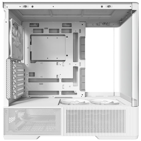 Antec c6 curve air midi tower behuizing (wit | 2x usb-a | 1x usb-c | tempered glass)