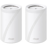 Tp-link deco be65 wifi 7 mesh tri-band 2-pack mesh router (wit, 2 stuks)