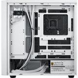 Cooler master masterbox 600 midi tower behuizing (wit | 2x usb-a | 1x usb-c | rgb | tempered glass)