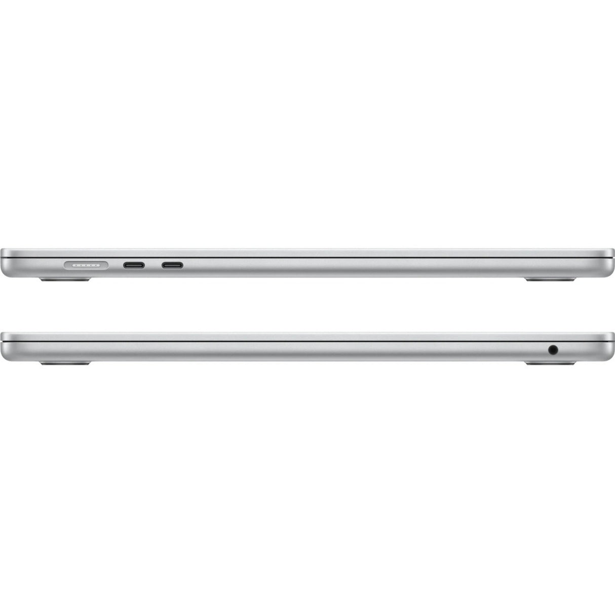 Apple macbook air 2024 15 (mryq3n a) refurbished laptop (zilver | m3 8 core | 10-core gpu | 8 gb | 512 gb ssd)