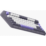 Iqunix og80 lavandin wireless mechanical keyboard (lavendel, us lay-out (qwerty), cherry mx red, 80% (tkl), hot-swappable, pbt, 2.4ghz | bluetooth 5.1 | usb-c)