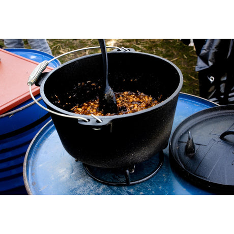 The windmill dutch oven 9 qt kookpan (zwart, ø 31.5 cm | 8.5 liter)