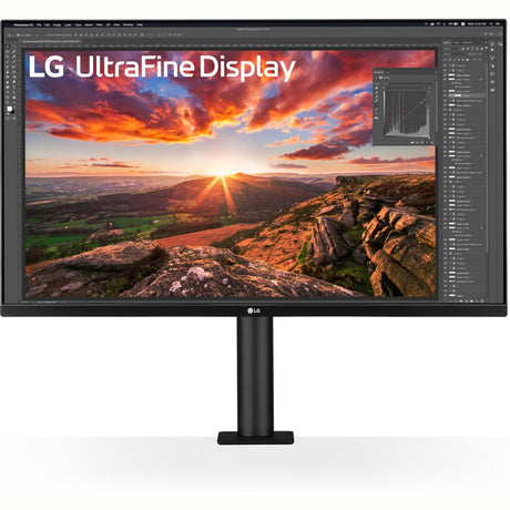 Lg ergo ips monitor met usb type-c 31.5 4k ultra hd (zwart, 1x displayport, 2x hdmi, 1x usb-c, 2x usb-a)