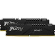 Kingston fury beast 32 gb ddr5-6000 (2x 16 gb) werkgeheugen (zwart, kf560c36bbe2k2-32, xmp 3.0, expo)